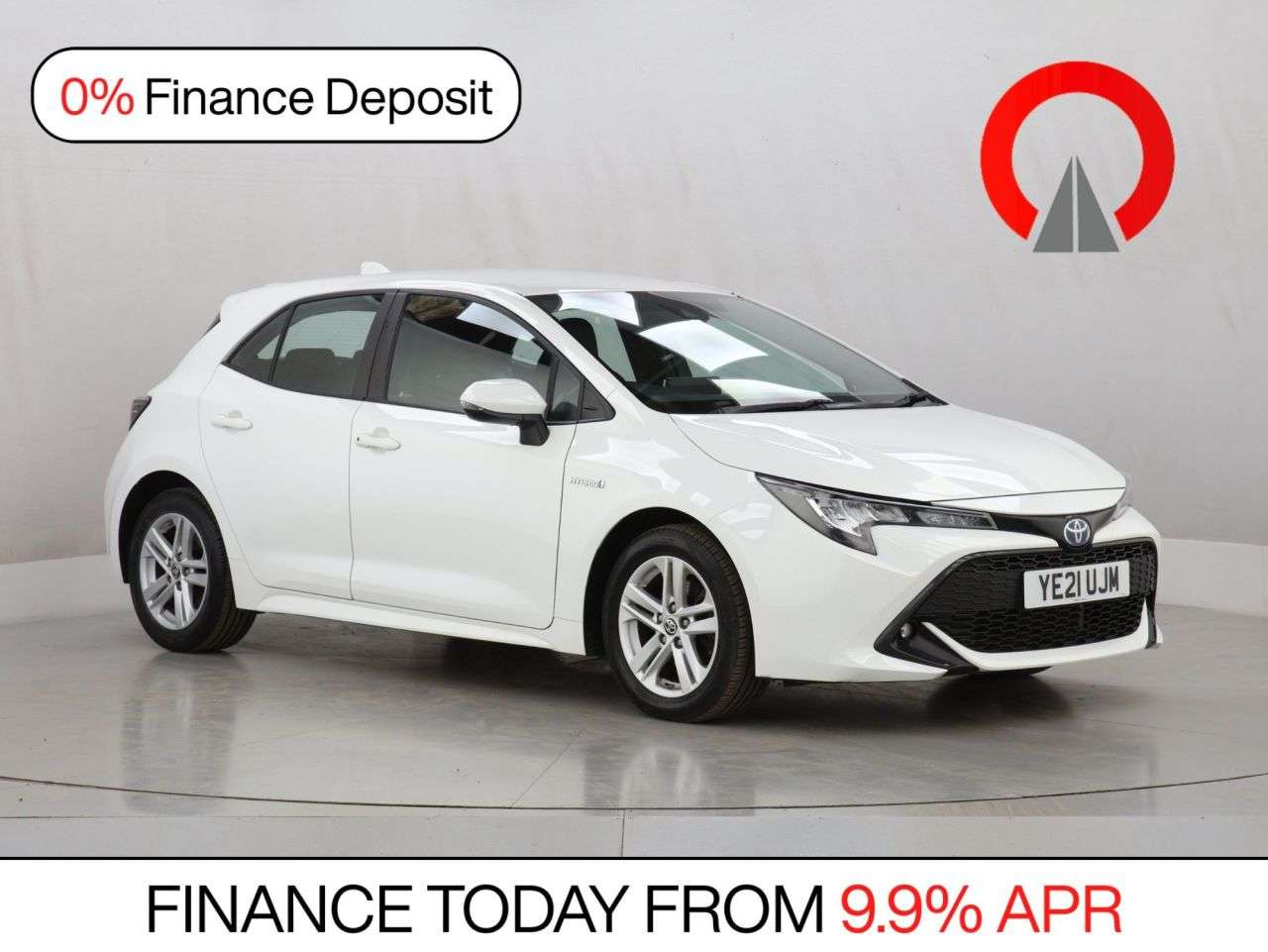 A 2021 TOYOTA COROLLA 1.8 VVT-h GPF Icon Hatchback 5dr Petrol Hybrid CVT Euro 6 (s/s) (122 ps) A 2021 TOYOTA COROLLA 1.8 VVT-h GPF Icon Hatchback 5dr Petrol Hybrid CVT Euro 6 (s/s) (122 ps)