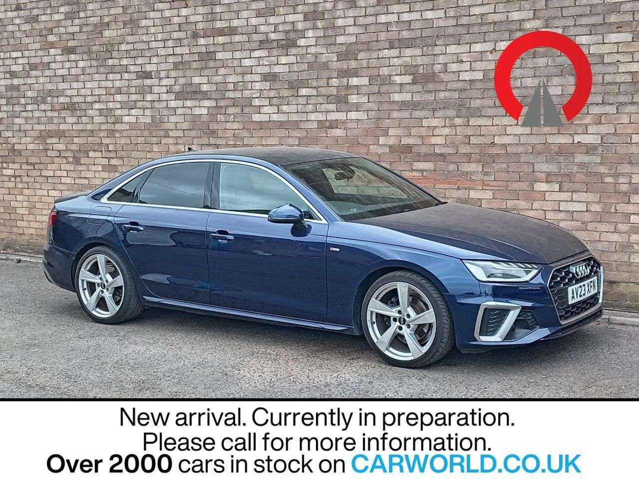A 2023 AUDI A4 2.0 TFSI 35 S line Saloon 4dr Petrol S Tronic Euro 6 (s/s) (150 ps) A 2023 AUDI A4 2.0 TFSI 35 S line Saloon 4dr Petrol S Tronic Euro 6 (s/s) (150 ps)
