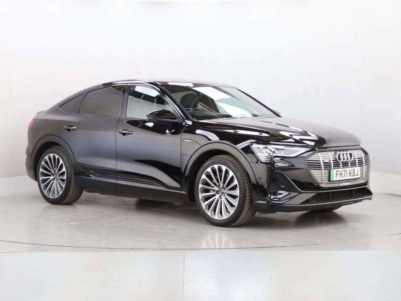 A 2021 AUDI E-TRON 50 S line Sportback 5dr Electric Auto quattro 71.2kWh (11kW Charger) (313 p A 2021 AUDI E-TRON 50 S line Sportback 5dr Electric Auto quattro 71.2kWh (11kW Charger) (313 p