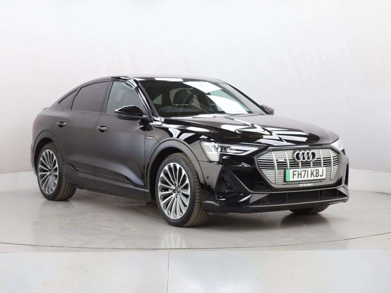 A 2021 AUDI E-TRON 50 S line Sportback 5dr Electric Auto quattro 71.2kWh (11kW Charger) (313 p A 2021 AUDI E-TRON 50 S line Sportback 5dr Electric Auto quattro 71.2kWh (11kW Charger) (313 p
