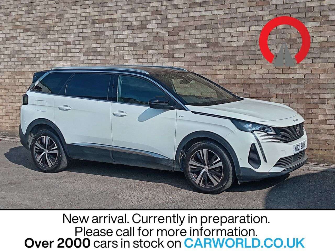 A 2021 PEUGEOT 5008 1.2 PureTech GT SUV 5dr Petrol Manual Euro 6 (s/s) (130 ps) A 2021 PEUGEOT 5008 1.2 PureTech GT SUV 5dr Petrol Manual Euro 6 (s/s) (130 ps)