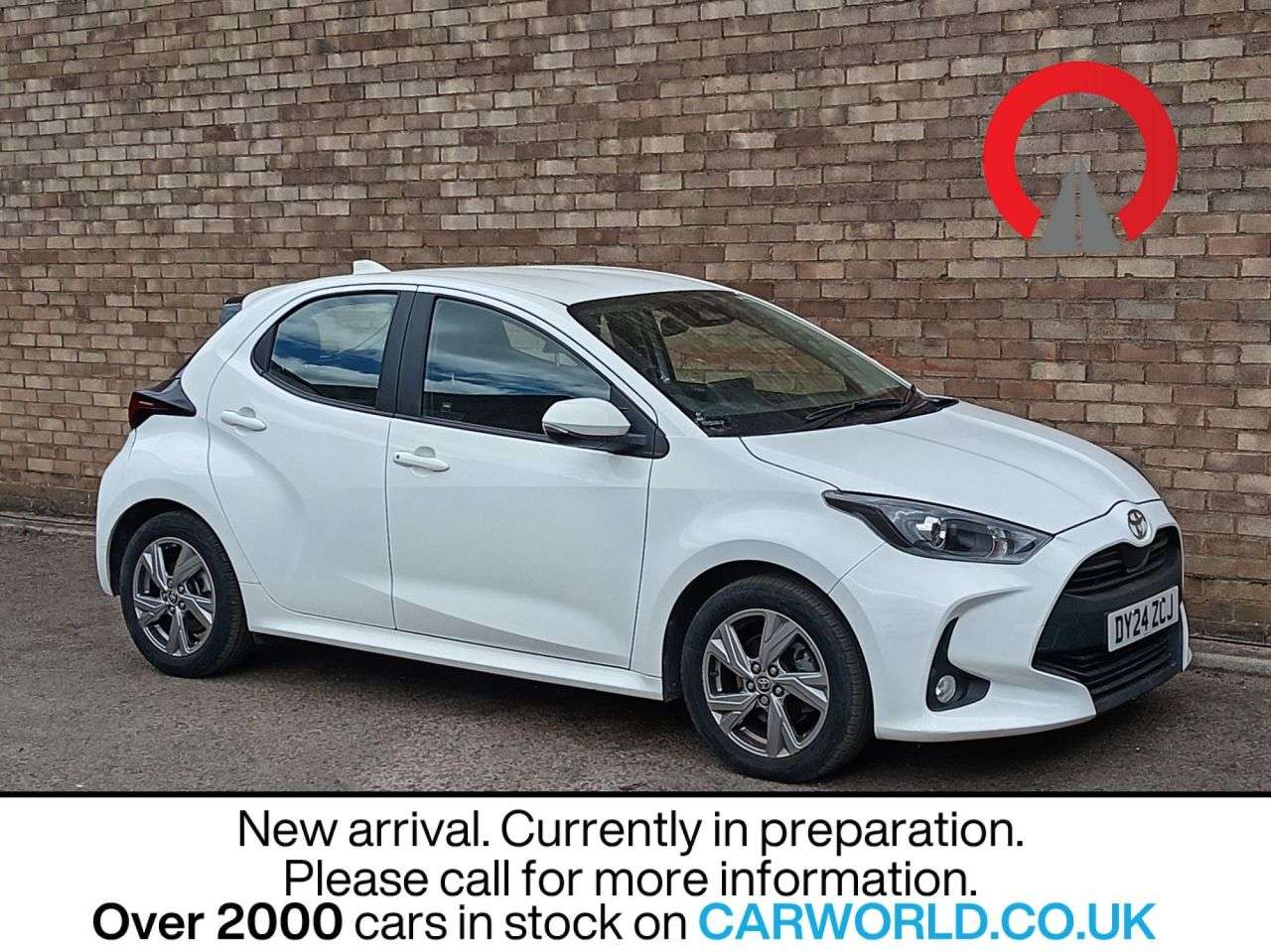A 2024 TOYOTA YARIS 1.5 VVT-h Icon Hatchback 5dr Petrol Hybrid E-CVT Euro 6 (s/s) (116 ps) A 2024 TOYOTA YARIS 1.5 VVT-h Icon Hatchback 5dr Petrol Hybrid E-CVT Euro 6 (s/s) (116 ps)