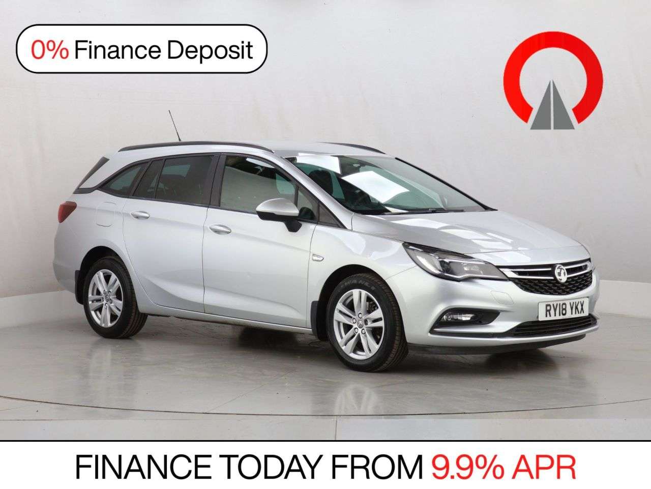 A 2018 VAUXHALL ASTRA 1.6 CDTi ecoFLEX Design Sports Tourer 5dr Diesel Manual Euro 6 (s/s) (110 p A 2018 VAUXHALL ASTRA 1.6 CDTi ecoFLEX Design Sports Tourer 5dr Diesel Manual Euro 6 (s/s) (110 p