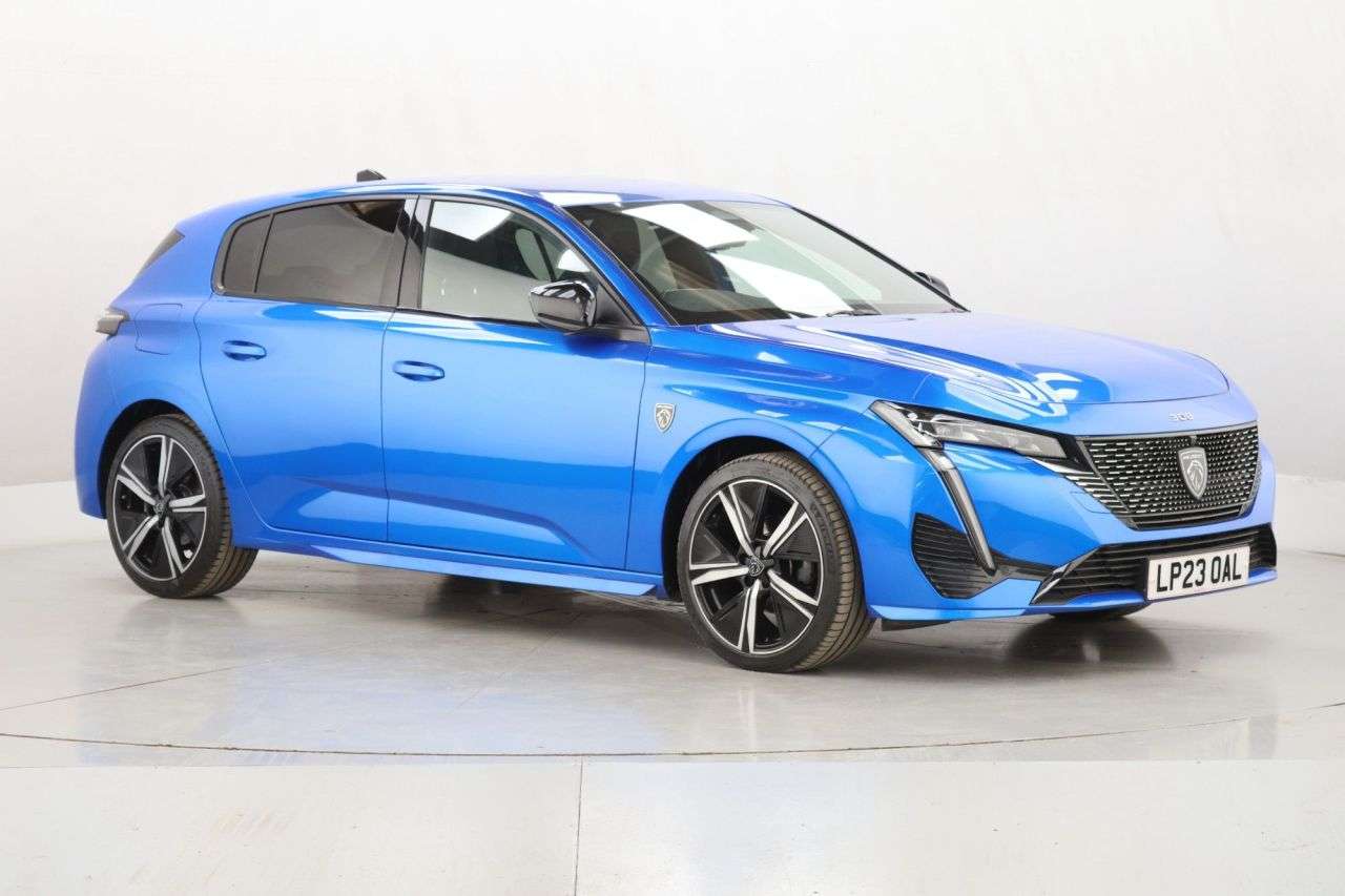 A 2023 PEUGEOT 308 1.2 PureTech GT Hatchback 5dr Petrol EAT Euro 6 (s/s) (130 ps) A 2023 PEUGEOT 308 1.2 PureTech GT Hatchback 5dr Petrol EAT Euro 6 (s/s) (130 ps)