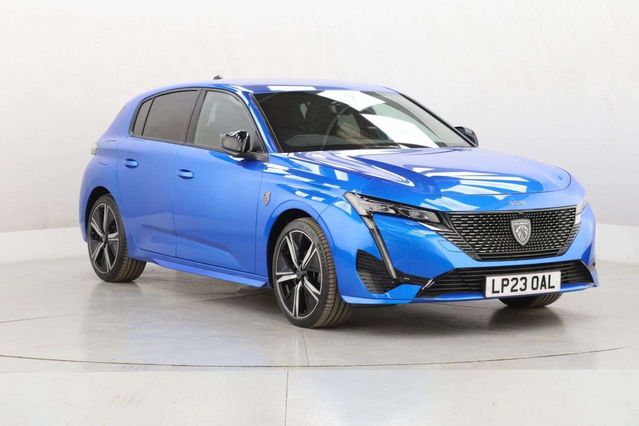 A 2023 PEUGEOT 308 1.2 PureTech GT Hatchback 5dr Petrol EAT Euro 6 (s/s) (130 ps) A 2023 PEUGEOT 308 1.2 PureTech GT Hatchback 5dr Petrol EAT Euro 6 (s/s) (130 ps)
