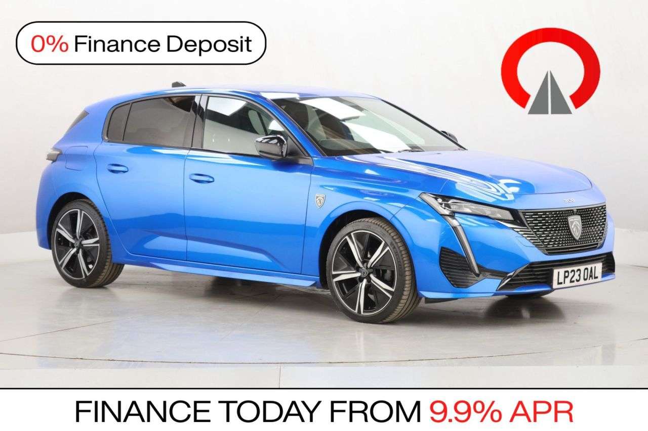 A 2023 PEUGEOT 308 1.2 PureTech GT Hatchback 5dr Petrol EAT Euro 6 (s/s) (130 ps) A 2023 PEUGEOT 308 1.2 PureTech GT Hatchback 5dr Petrol EAT Euro 6 (s/s) (130 ps)
