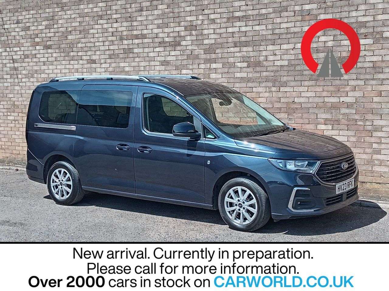 A 2023 FORD GRAND TOURNEO CONNECT 2.0 EcoBlue Titanium MPV 5dr Diesel Manual Euro 6 (s/s) (122 ps) A 2023 FORD GRAND TOURNEO CONNECT 2.0 EcoBlue Titanium MPV 5dr Diesel Manual Euro 6 (s/s) (122 ps)