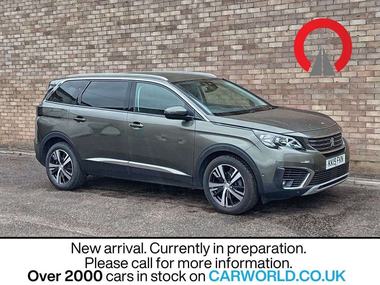 A 2019 PEUGEOT 5008 1.2 PureTech Allure SUV 5dr Petrol Manual Euro 6 (s/s) (130 ps) A 2019 PEUGEOT 5008 1.2 PureTech Allure SUV 5dr Petrol Manual Euro 6 (s/s) (130 ps)