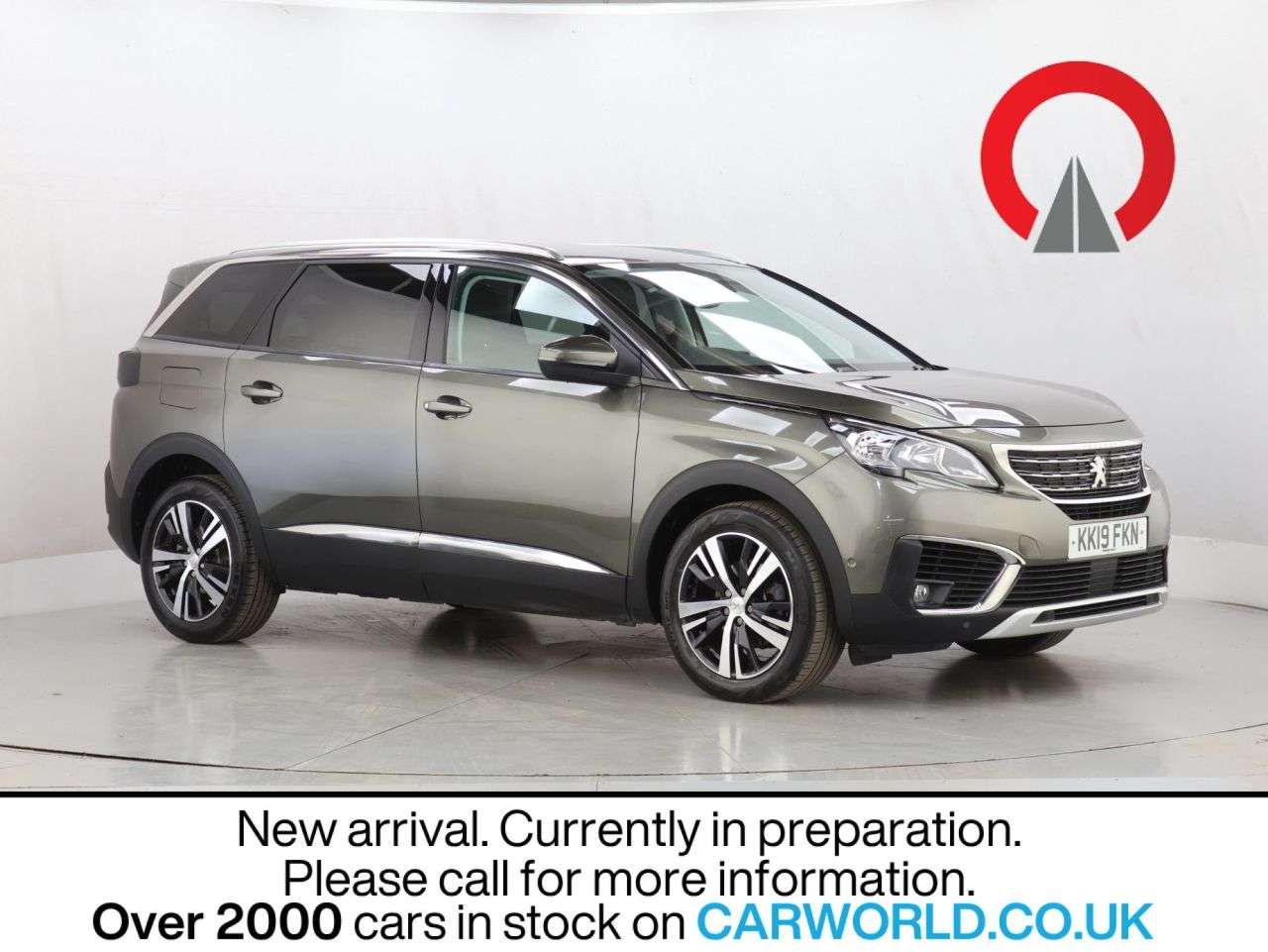 A 2019 PEUGEOT 5008 1.2 PureTech Allure SUV 5dr Petrol Manual Euro 6 (s/s) (130 ps) A 2019 PEUGEOT 5008 1.2 PureTech Allure SUV 5dr Petrol Manual Euro 6 (s/s) (130 ps)