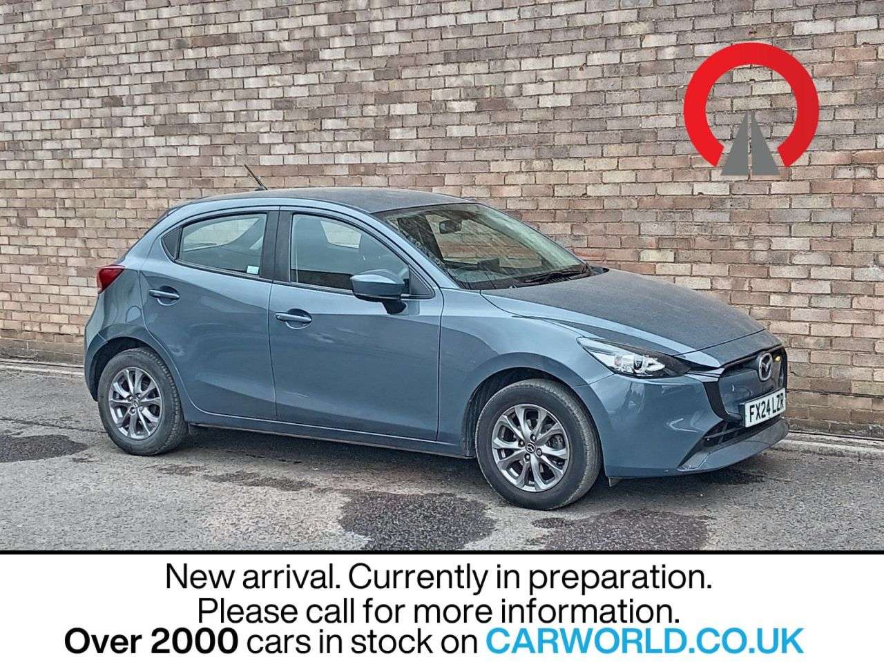 A 2024 MAZDA MAZDA2 1.5 SKYACTIV-G Centre-Line Hatchback 5dr Petrol Manual Euro 6 (s/s) (75 ps) A 2024 MAZDA MAZDA2 1.5 SKYACTIV-G Centre-Line Hatchback 5dr Petrol Manual Euro 6 (s/s) (75 ps)