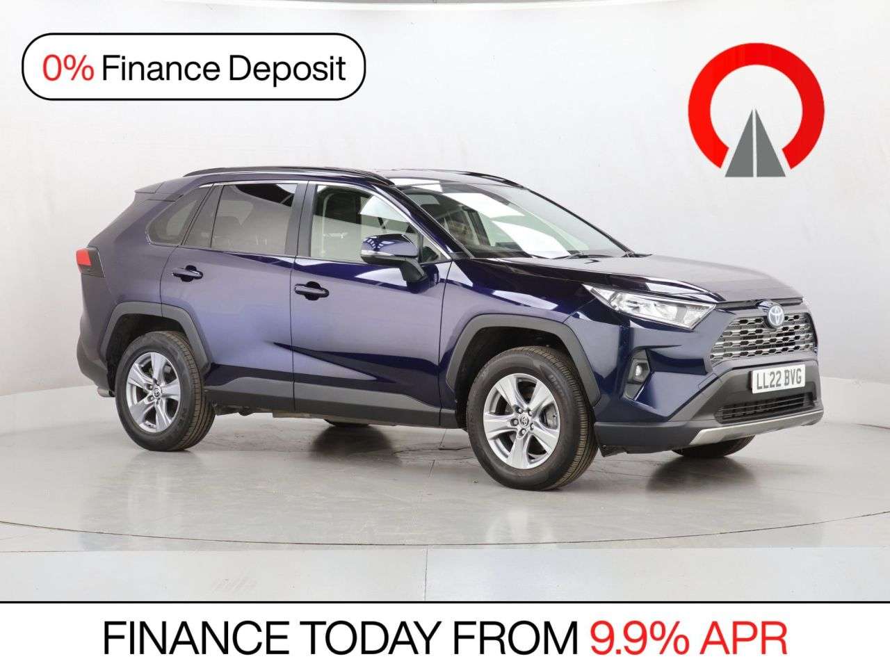 A 2022 TOYOTA RAV4 2.5 VVT-h GPF Icon SUV 5dr Petrol Hybrid CVT Euro 6 (s/s) (218 ps) A 2022 TOYOTA RAV4 2.5 VVT-h GPF Icon SUV 5dr Petrol Hybrid CVT Euro 6 (s/s) (218 ps)