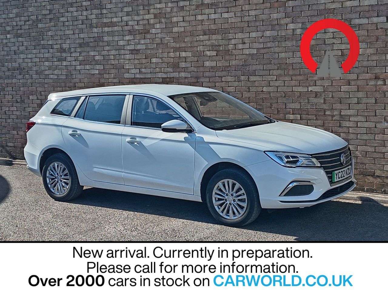 A 2022 MG MG 5 61.1kWh Excite Long Range Estate 5dr Electric Auto (156 ps) A 2022 MG MG 5 61.1kWh Excite Long Range Estate 5dr Electric Auto (156 ps)