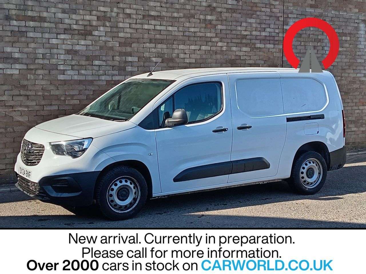 A 2024 VAUXHALL COMBO 1.5 Turbo D 2300 Prime Panel Van 6dr Diesel Manual L2 H1 Euro 6 (s/s) (100 A 2024 VAUXHALL COMBO 1.5 Turbo D 2300 Prime Panel Van 6dr Diesel Manual L2 H1 Euro 6 (s/s) (100