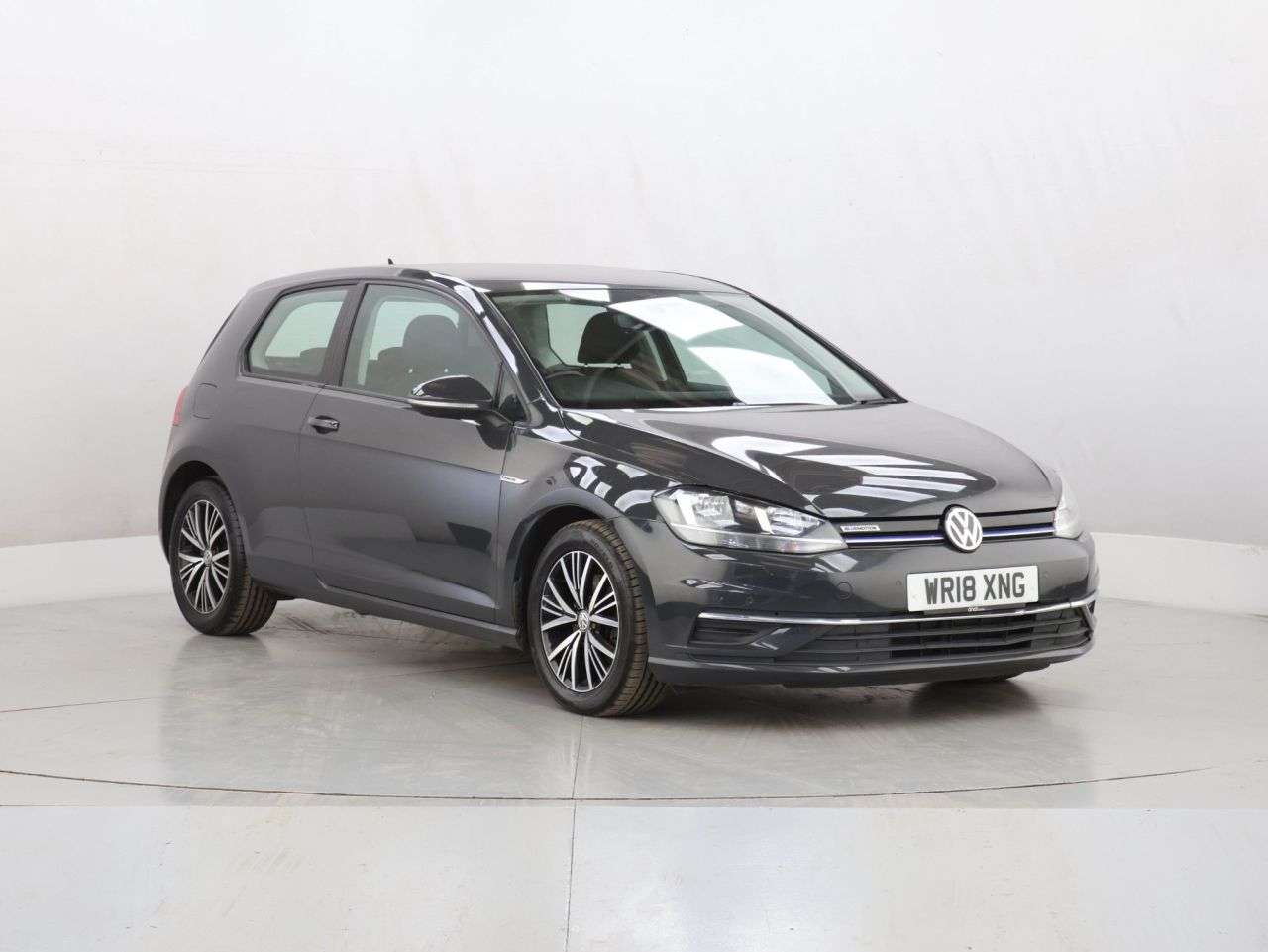 A 2018 VOLKSWAGEN GOLF 1.5 TSI EVO BlueMotion Tech SE Hatchback 3dr Petrol Manual Euro 6 (s/s) (13 A 2018 VOLKSWAGEN GOLF 1.5 TSI EVO BlueMotion Tech SE Hatchback 3dr Petrol Manual Euro 6 (s/s) (13