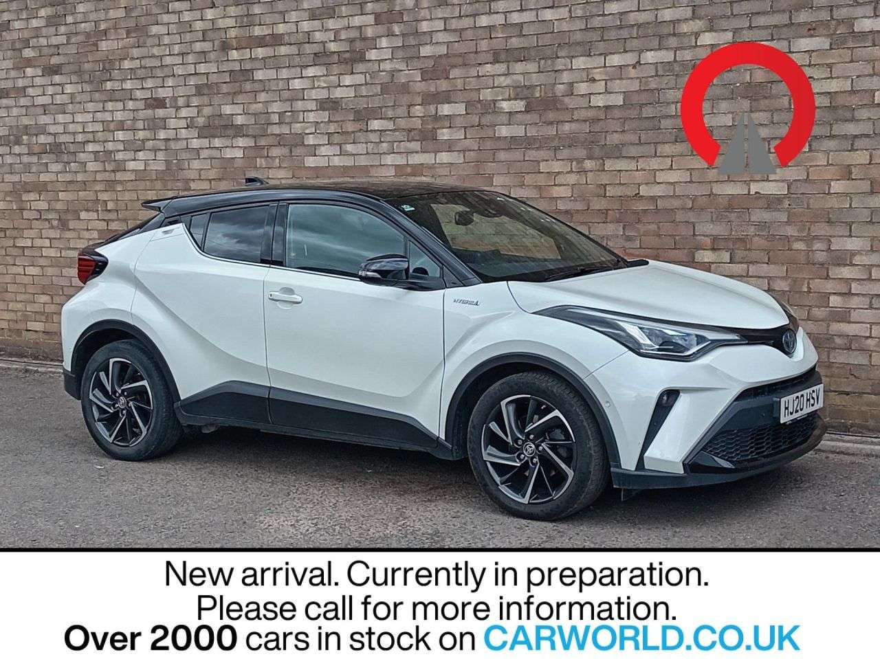 A 2020 TOYOTA C-HR 1.8 VVT-h Dynamic SUV 5dr Petrol Hybrid CVT Euro 6 (s/s) (122 ps) A 2020 TOYOTA C-HR 1.8 VVT-h Dynamic SUV 5dr Petrol Hybrid CVT Euro 6 (s/s) (122 ps)