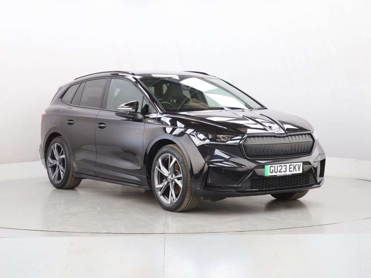 A 2023 SKODA ENYAQ iV 82kWh 80 SportLine Plus SUV 5dr Electric Auto (DC135kW) (204 ps) A 2023 SKODA ENYAQ iV 82kWh 80 SportLine Plus SUV 5dr Electric Auto (DC135kW) (204 ps)