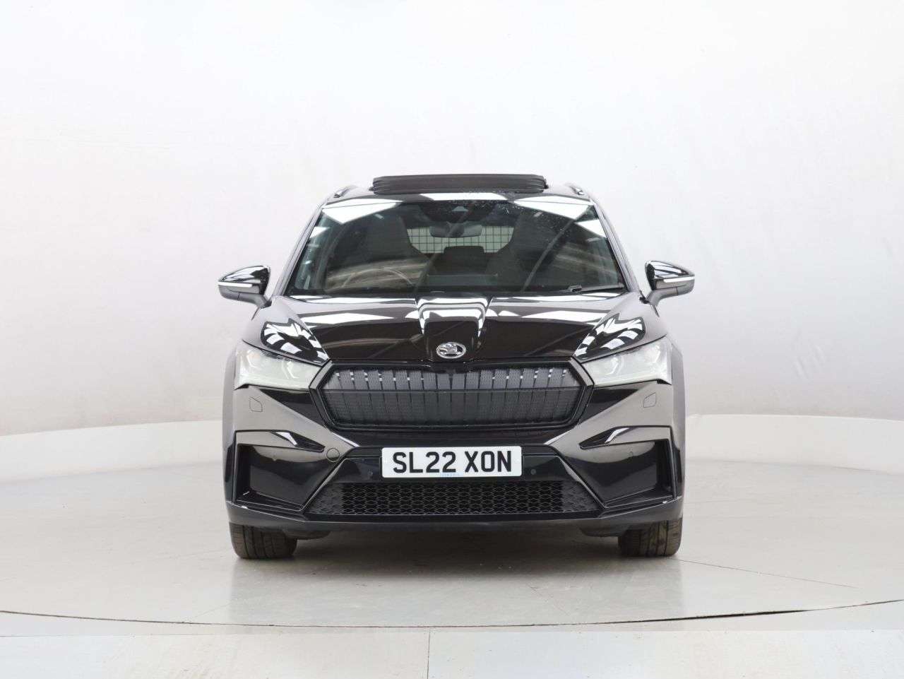 A 2022 SKODA ENYAQ iV 82kWh 80 SportLine SUV 5dr Electric Auto (DC125kW) (204 ps) A 2022 SKODA ENYAQ iV 82kWh 80 SportLine SUV 5dr Electric Auto (DC125kW) (204 ps)