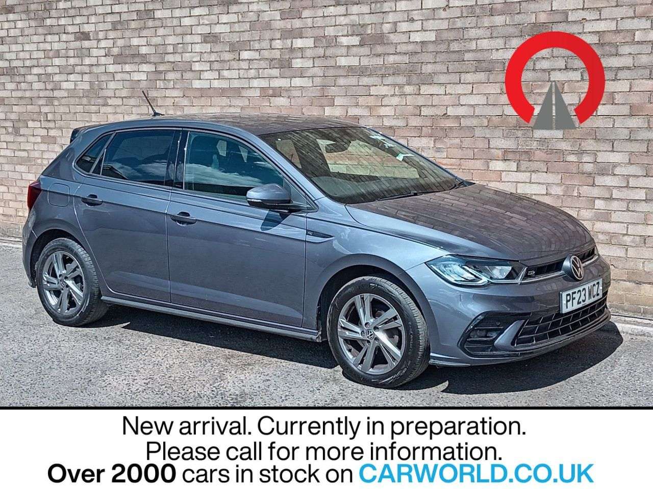 A 2023 VOLKSWAGEN POLO 1.0 TSI R-Line Hatchback 5dr Petrol DSG Euro 6 (s/s) (95 ps) A 2023 VOLKSWAGEN POLO 1.0 TSI R-Line Hatchback 5dr Petrol DSG Euro 6 (s/s) (95 ps)