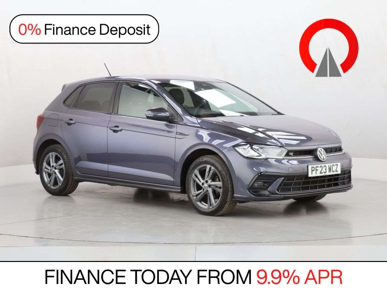 A 2023 VOLKSWAGEN POLO 1.0 TSI R-Line Hatchback 5dr Petrol DSG Euro 6 (s/s) (95 ps) A 2023 VOLKSWAGEN POLO 1.0 TSI R-Line Hatchback 5dr Petrol DSG Euro 6 (s/s) (95 ps)