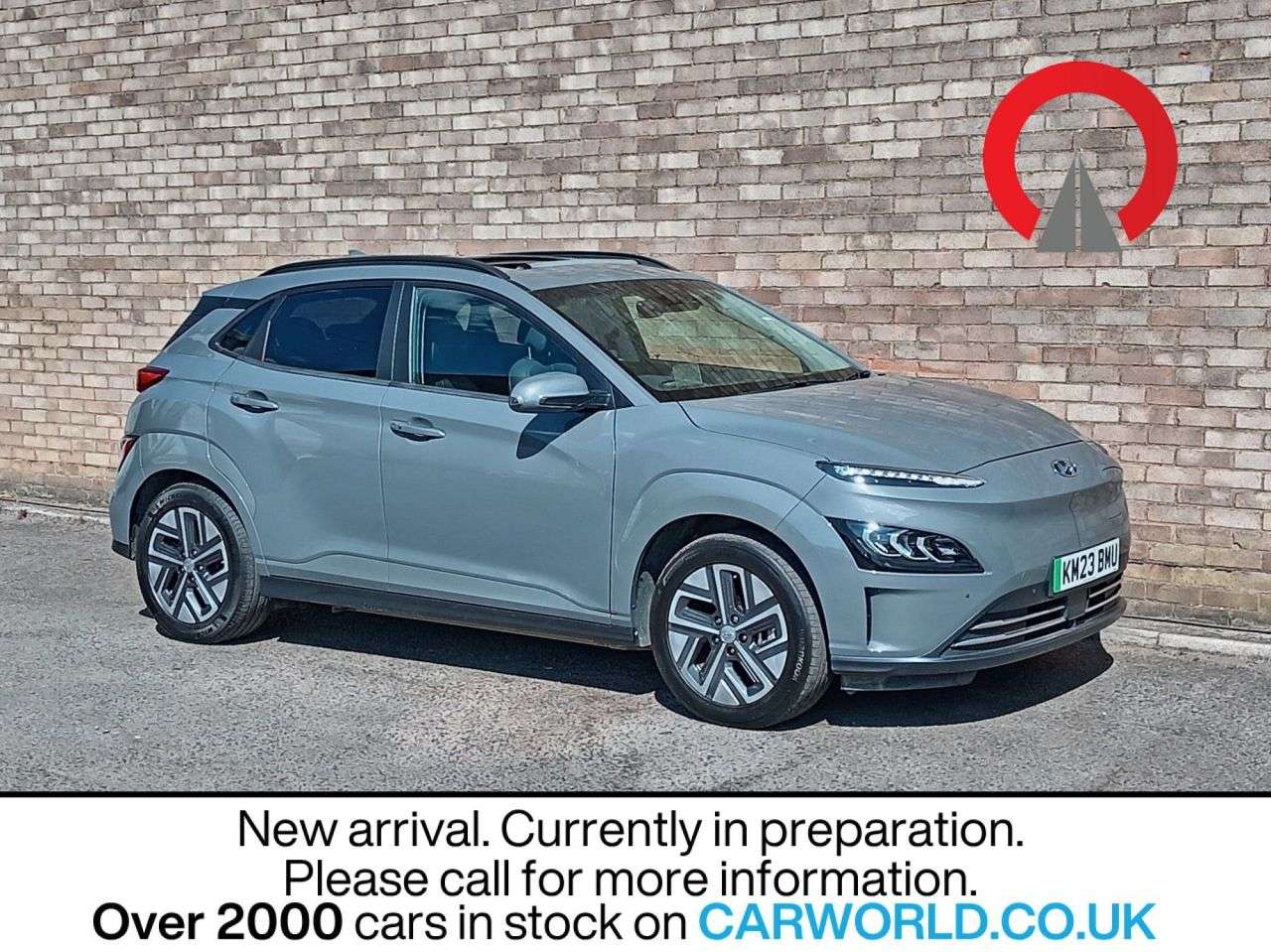 A 2023 HYUNDAI KONA 64kWh Ultimate SUV 5dr Electric Auto (10.5kW Charger) (204 ps) A 2023 HYUNDAI KONA 64kWh Ultimate SUV 5dr Electric Auto (10.5kW Charger) (204 ps)