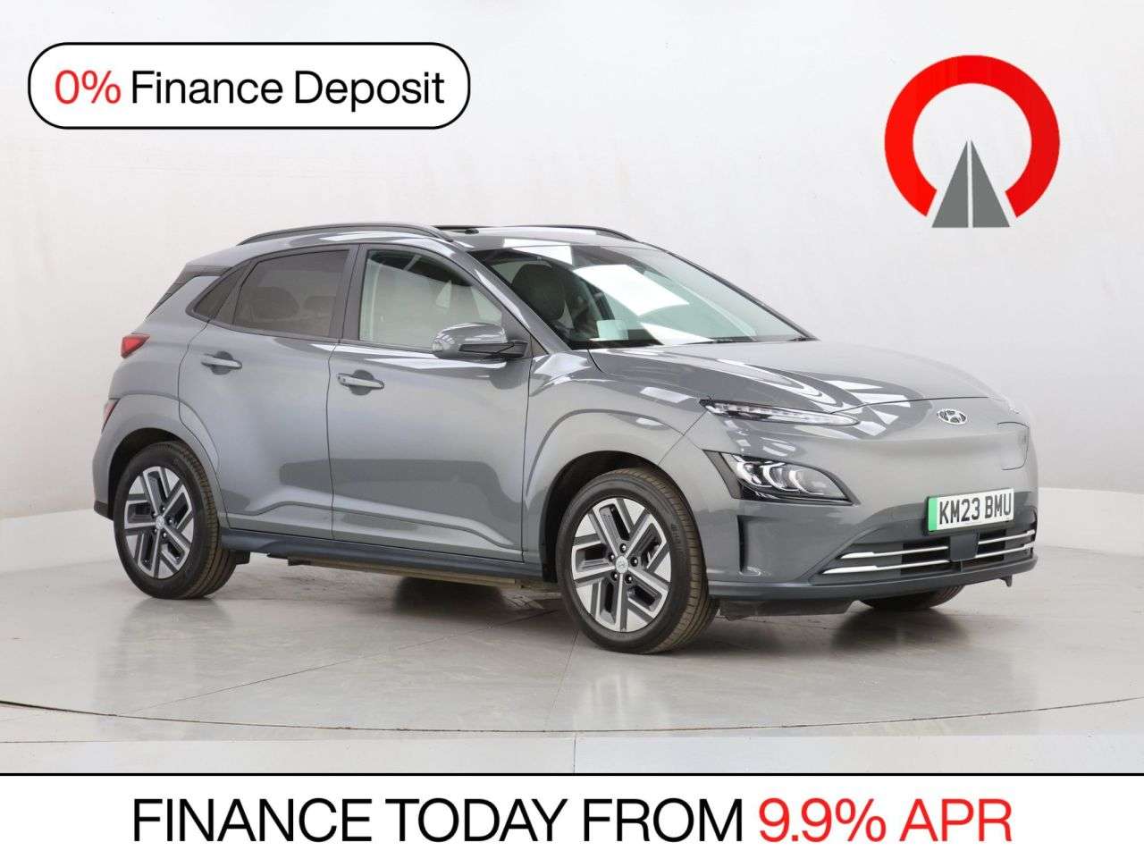 A 2023 HYUNDAI KONA 64kWh Ultimate SUV 5dr Electric Auto (10.5kW Charger) (204 ps) A 2023 HYUNDAI KONA 64kWh Ultimate SUV 5dr Electric Auto (10.5kW Charger) (204 ps)