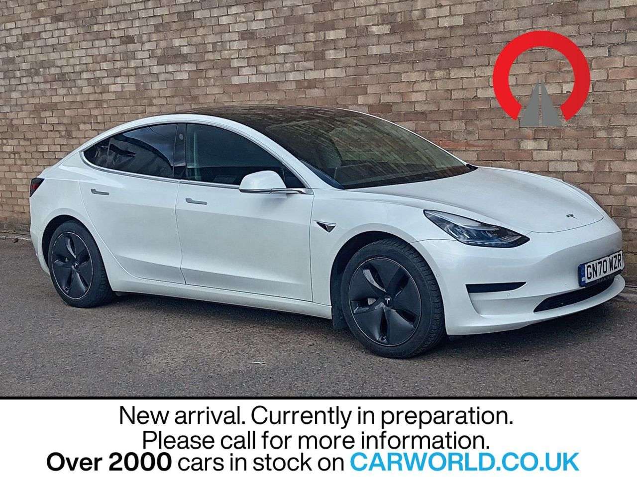 A 2020 TESLA MODEL 3 Standard Range Plus Saloon 4dr Electric Auto RWD (241 bhp) A 2020 TESLA MODEL 3 Standard Range Plus Saloon 4dr Electric Auto RWD (241 bhp)