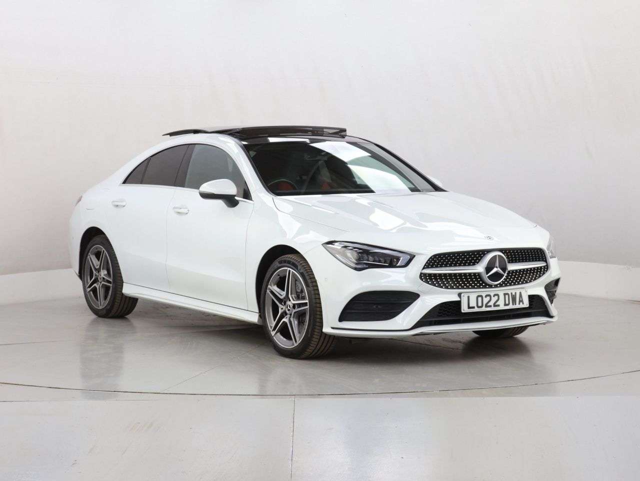 A 2022 MERCEDES-BENZ CLA CLASS 1.3 CLA250e 15.6kWh AMG Line (Premium Plus) Coupe 4dr Petrol Plug-in Hybrid A 2022 MERCEDES-BENZ CLA CLASS 1.3 CLA250e 15.6kWh AMG Line (Premium Plus) Coupe 4dr Petrol Plug-in Hybrid
