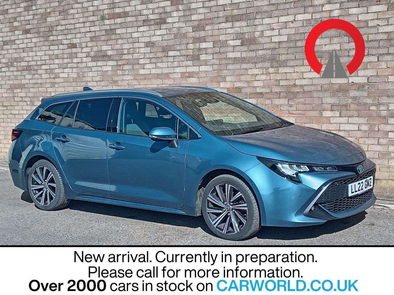 A 2022 TOYOTA COROLLA 2.0 VVT-h GPF Design Touring Sports 5dr Petrol Hybrid CVT Euro 6 (s/s) (184 A 2022 TOYOTA COROLLA 2.0 VVT-h GPF Design Touring Sports 5dr Petrol Hybrid CVT Euro 6 (s/s) (184