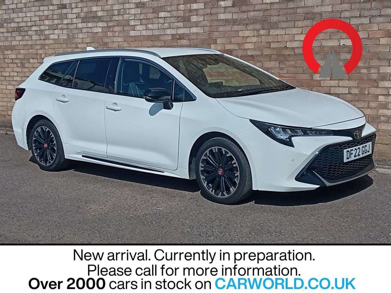 A 2022 TOYOTA COROLLA 1.8 VVT-h GPF GR SPORT Touring Sports 5dr Petrol Hybrid CVT Euro 6 (s/s) (1 A 2022 TOYOTA COROLLA 1.8 VVT-h GPF GR SPORT Touring Sports 5dr Petrol Hybrid CVT Euro 6 (s/s) (1