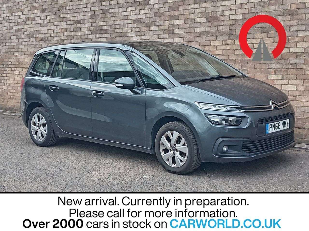 A 2016 CITROEN GRAND C4 PICASSO 1.6 BlueHDi Touch Edition MPV 5dr Diesel Manual Euro 6 (s/s) (120 ps) A 2016 CITROEN GRAND C4 PICASSO 1.6 BlueHDi Touch Edition MPV 5dr Diesel Manual Euro 6 (s/s) (120 ps)