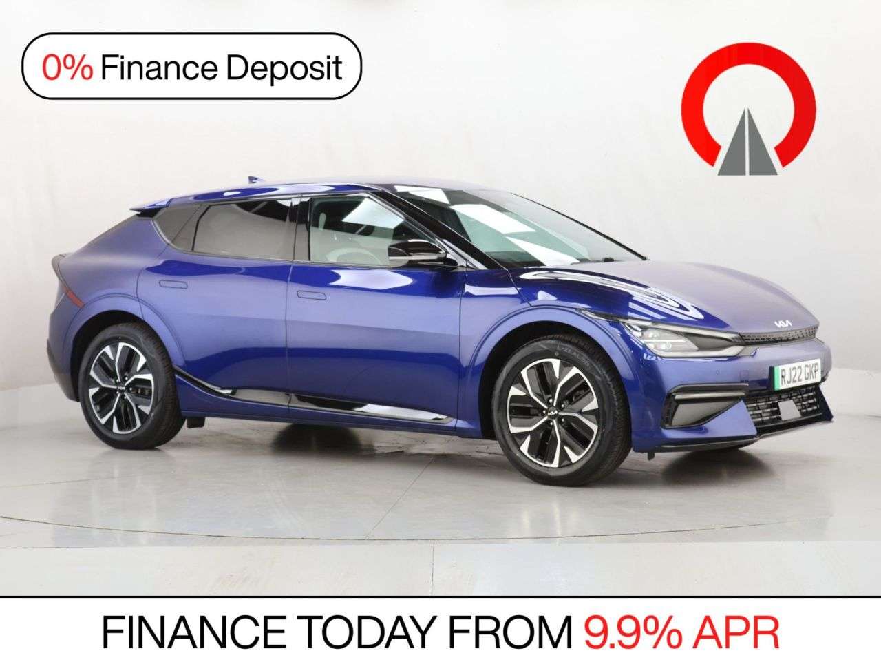 A 2022 KIA EV6 77.4kWh GT-Line Hatchback 5dr Electric Auto (225 bhp) A 2022 KIA EV6 77.4kWh GT-Line Hatchback 5dr Electric Auto (225 bhp)