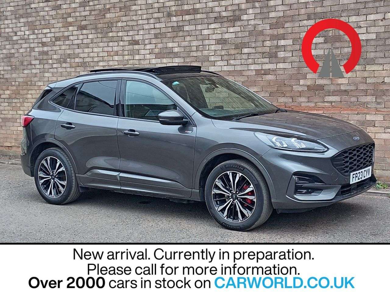 A 2023 FORD KUGA 2.5 EcoBoost Duratec 14.4kWh ST-Line X SUV 5dr Petrol Plug-in Hybrid CVT Eu A 2023 FORD KUGA 2.5 EcoBoost Duratec 14.4kWh ST-Line X SUV 5dr Petrol Plug-in Hybrid CVT Eu