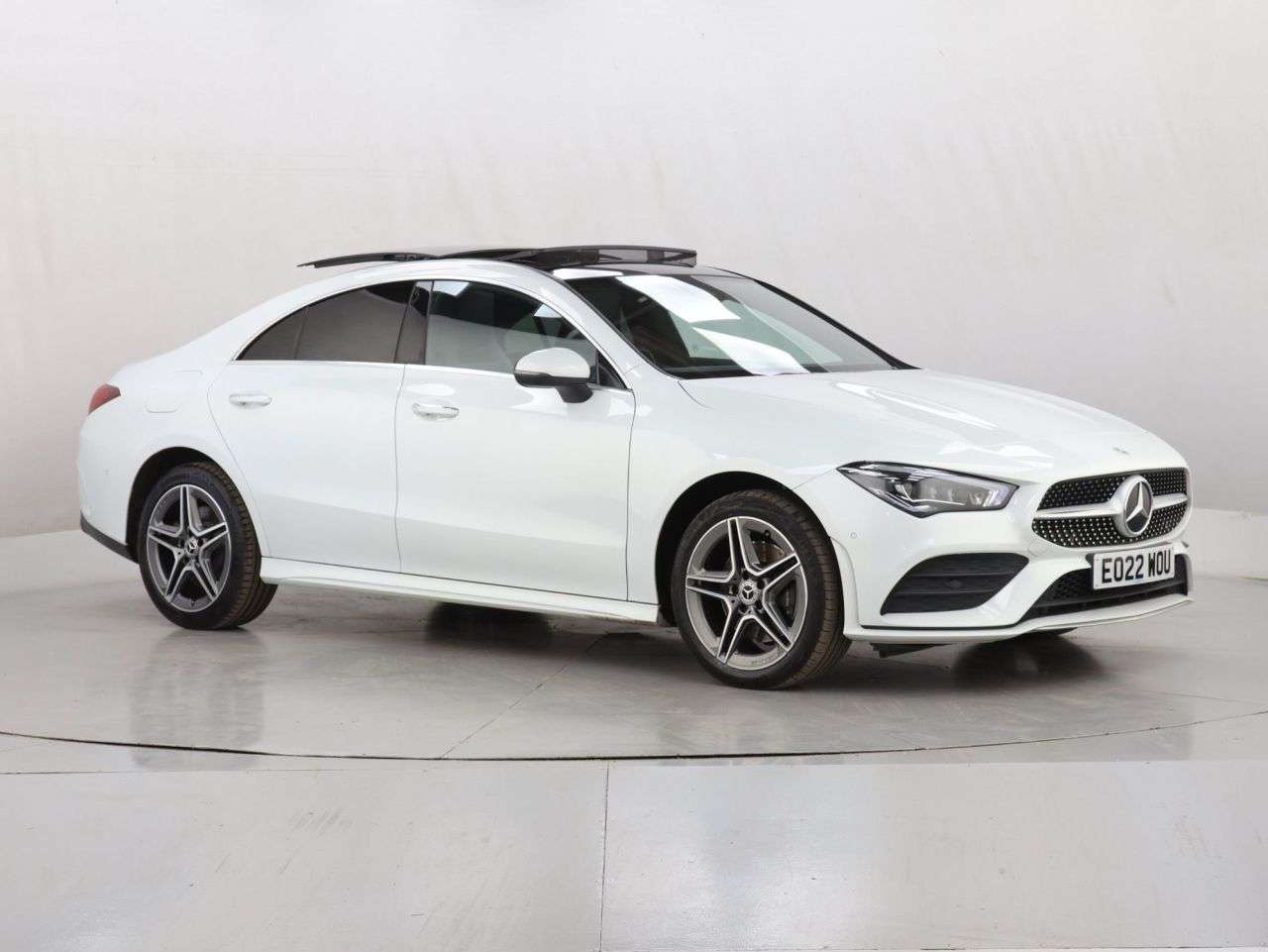 A 2022 MERCEDES-BENZ CLA CLASS 1.3 CLA250e 15.6kWh AMG Line (Premium Plus) Coupe 4dr Petrol Plug-in Hybrid A 2022 MERCEDES-BENZ CLA CLASS 1.3 CLA250e 15.6kWh AMG Line (Premium Plus) Coupe 4dr Petrol Plug-in Hybrid