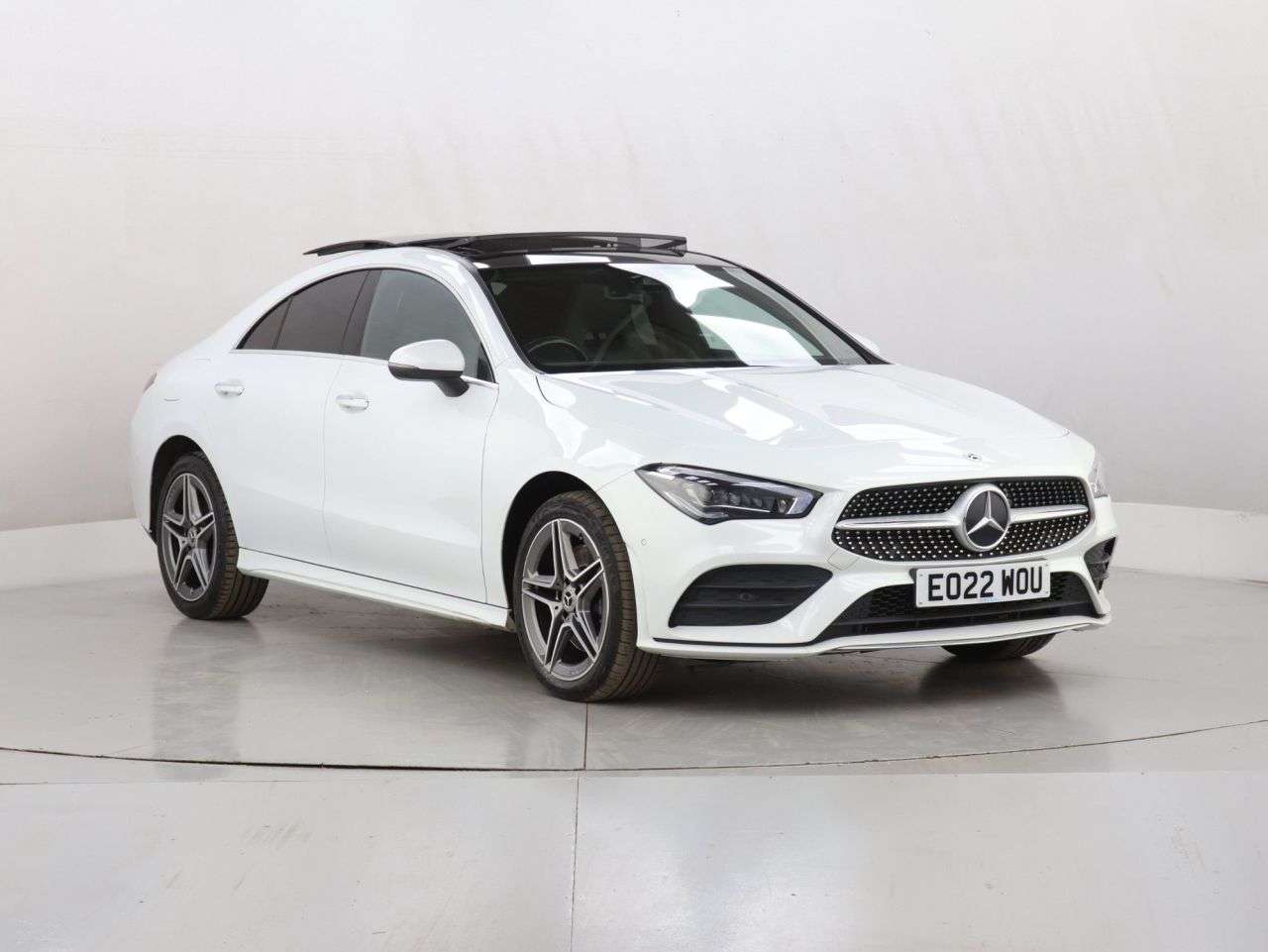 A 2022 MERCEDES-BENZ CLA CLASS 1.3 CLA250e 15.6kWh AMG Line (Premium Plus) Coupe 4dr Petrol Plug-in Hybrid A 2022 MERCEDES-BENZ CLA CLASS 1.3 CLA250e 15.6kWh AMG Line (Premium Plus) Coupe 4dr Petrol Plug-in Hybrid