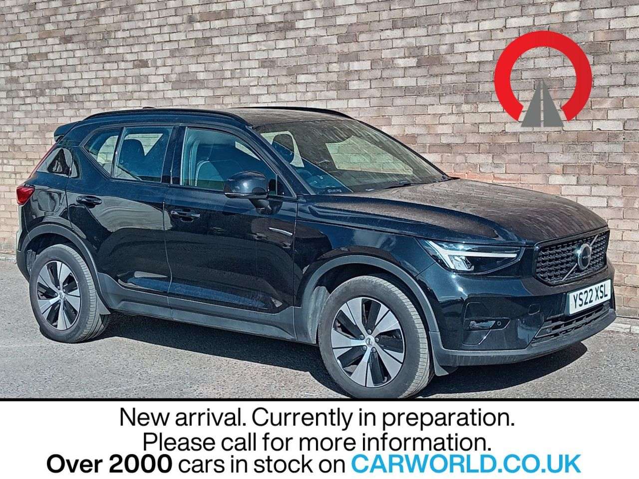 A 2022 VOLVO XC40 1.5h T4 Recharge 10.7kWh Plus SUV 5dr Petrol Plug-in Hybrid Auto Euro 6 (s/ A 2022 VOLVO XC40 1.5h T4 Recharge 10.7kWh Plus SUV 5dr Petrol Plug-in Hybrid Auto Euro 6 (s/