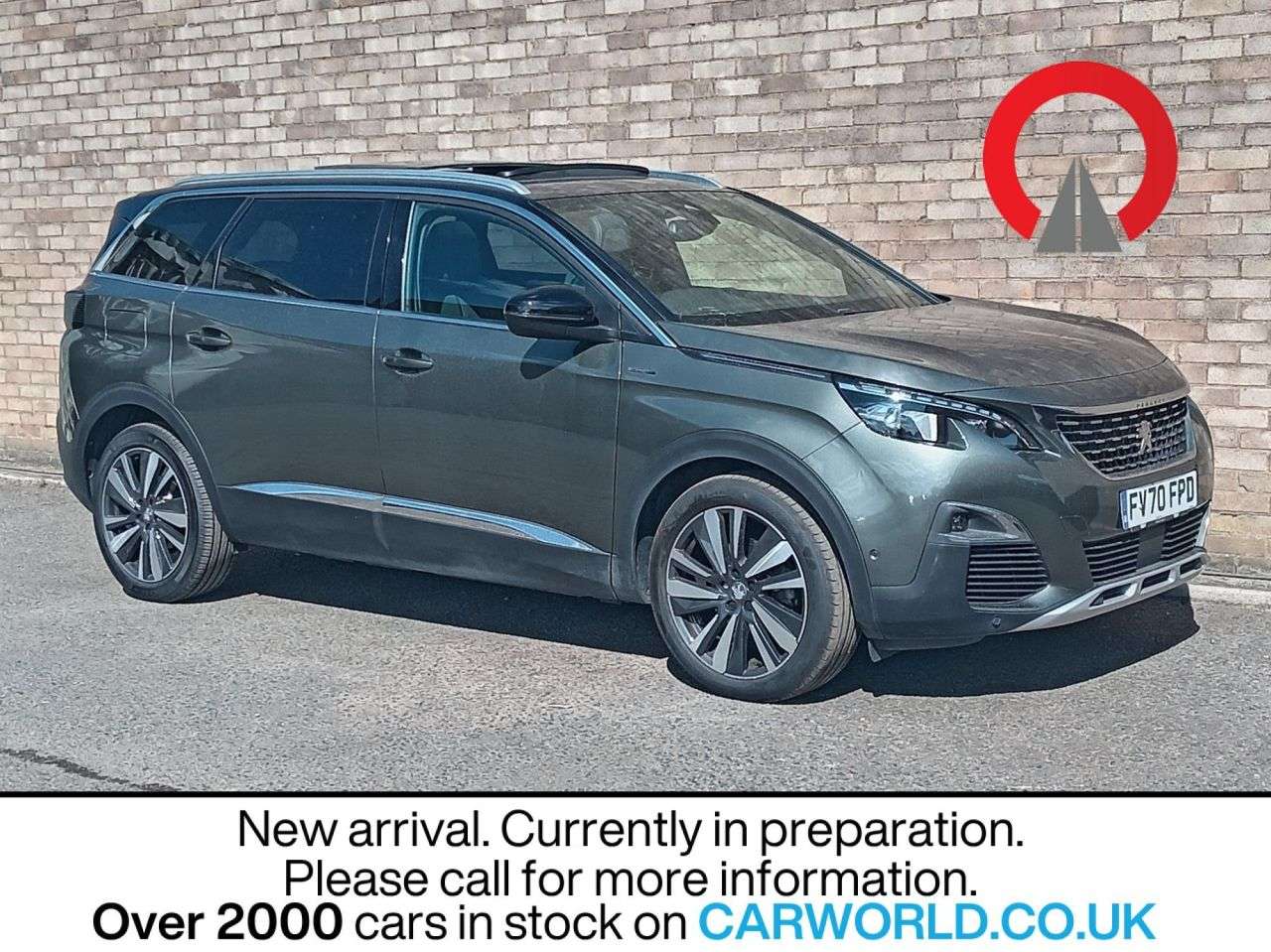 A 2020 PEUGEOT 5008 1.2 PureTech GT Line Premium SUV 5dr Petrol EAT Euro 6 (s/s) (130 ps) A 2020 PEUGEOT 5008 1.2 PureTech GT Line Premium SUV 5dr Petrol EAT Euro 6 (s/s) (130 ps)