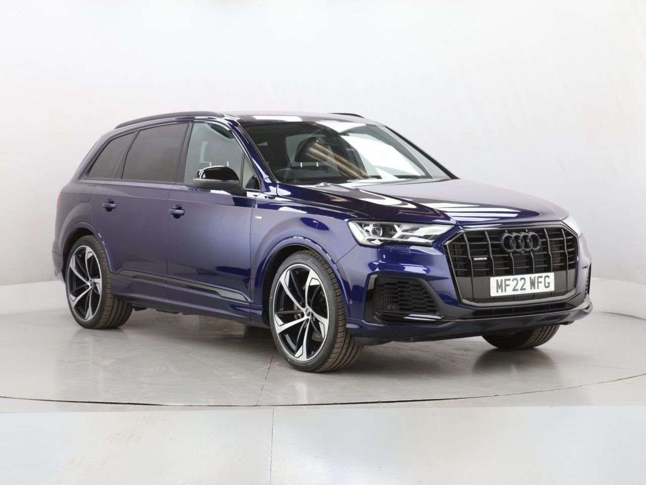 A 2022 AUDI Q7 3.0 TFSI V6 55 Black Edition SUV 5dr Petrol Tiptronic quattro Euro 6 (s/s) A 2022 AUDI Q7 3.0 TFSI V6 55 Black Edition SUV 5dr Petrol Tiptronic quattro Euro 6 (s/s)