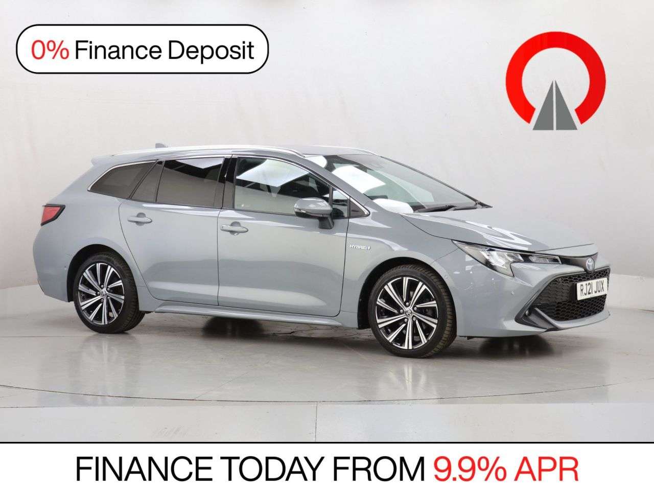 A 2021 TOYOTA COROLLA 1.8 VVT-h GPF Design Touring Sports 5dr Petrol Hybrid CVT Euro 6 (s/s) (122 A 2021 TOYOTA COROLLA 1.8 VVT-h GPF Design Touring Sports 5dr Petrol Hybrid CVT Euro 6 (s/s) (122