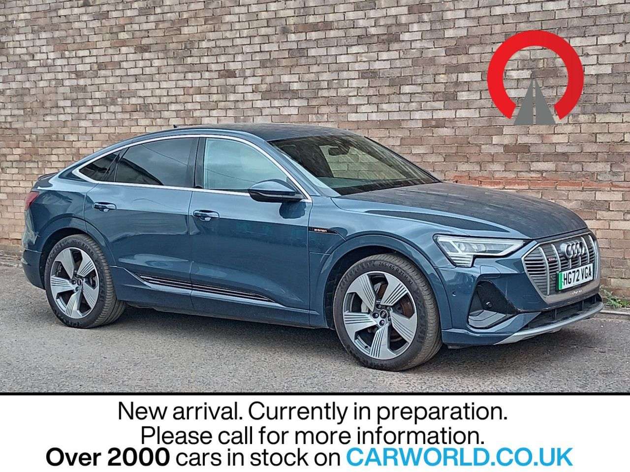 A 2023 AUDI E-TRON 55 S line Sportback 5dr Electric Auto quattro 95kWh (11kW Charger) (408 ps) A 2023 AUDI E-TRON 55 S line Sportback 5dr Electric Auto quattro 95kWh (11kW Charger) (408 ps)