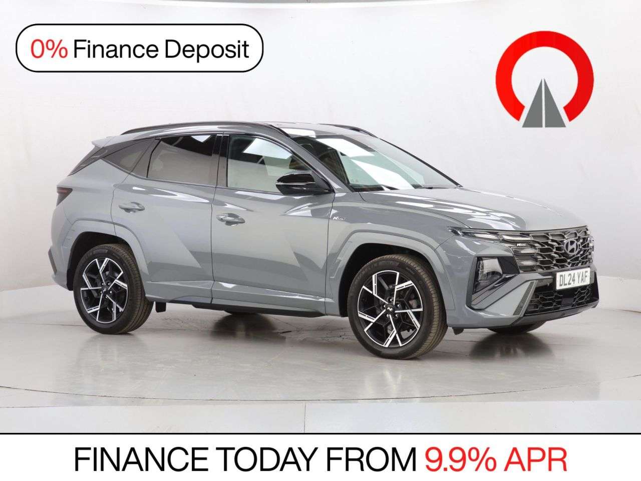 A 2024 HYUNDAI TUCSON 1.6 T-GDi N Line SUV 5dr Petrol Hybrid Auto Euro 6 (s/s) (215 ps) A 2024 HYUNDAI TUCSON 1.6 T-GDi N Line SUV 5dr Petrol Hybrid Auto Euro 6 (s/s) (215 ps)