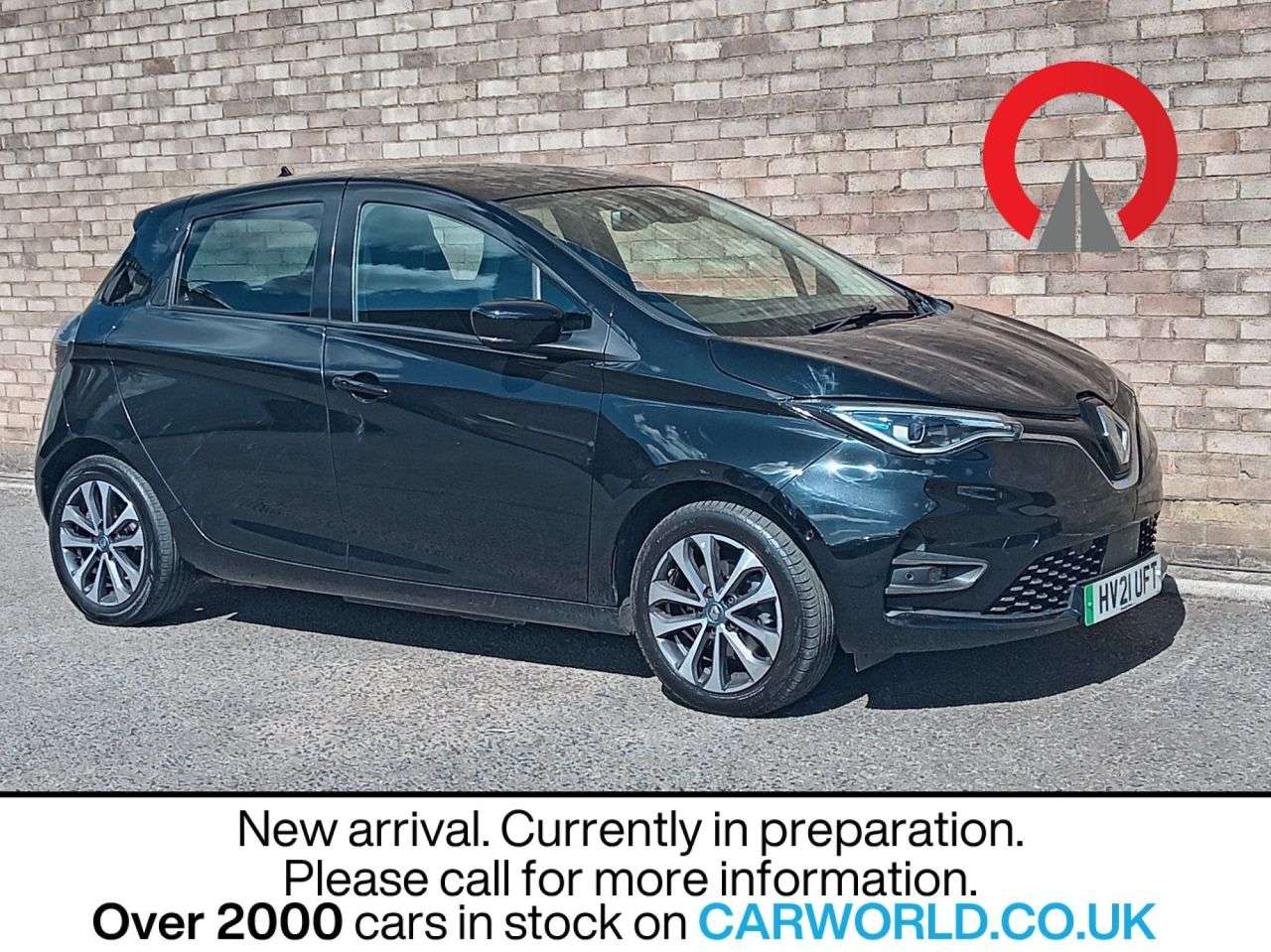 A 2021 RENAULT ZOE R135 52kWh GT Line Hatchback 5dr Electric Auto (i, Rapid Charge) (134 bhp) A 2021 RENAULT ZOE R135 52kWh GT Line Hatchback 5dr Electric Auto (i, Rapid Charge) (134 bhp)