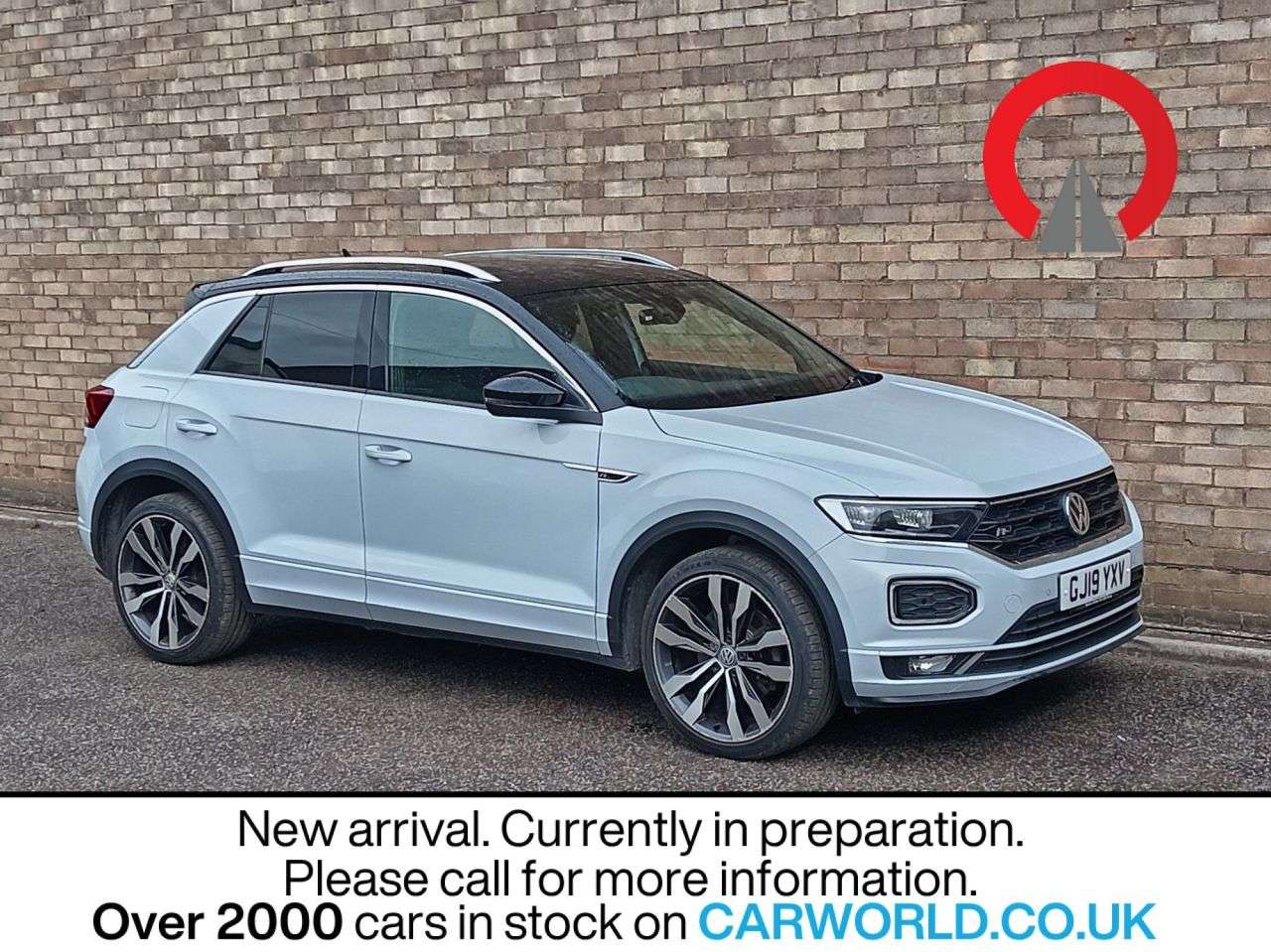 A 2019 VOLKSWAGEN T-ROC 1.5 TSI GPF EVO R-Line SUV 5dr Petrol DSG Euro 6 (s/s) (150 ps) A 2019 VOLKSWAGEN T-ROC 1.5 TSI GPF EVO R-Line SUV 5dr Petrol DSG Euro 6 (s/s) (150 ps)