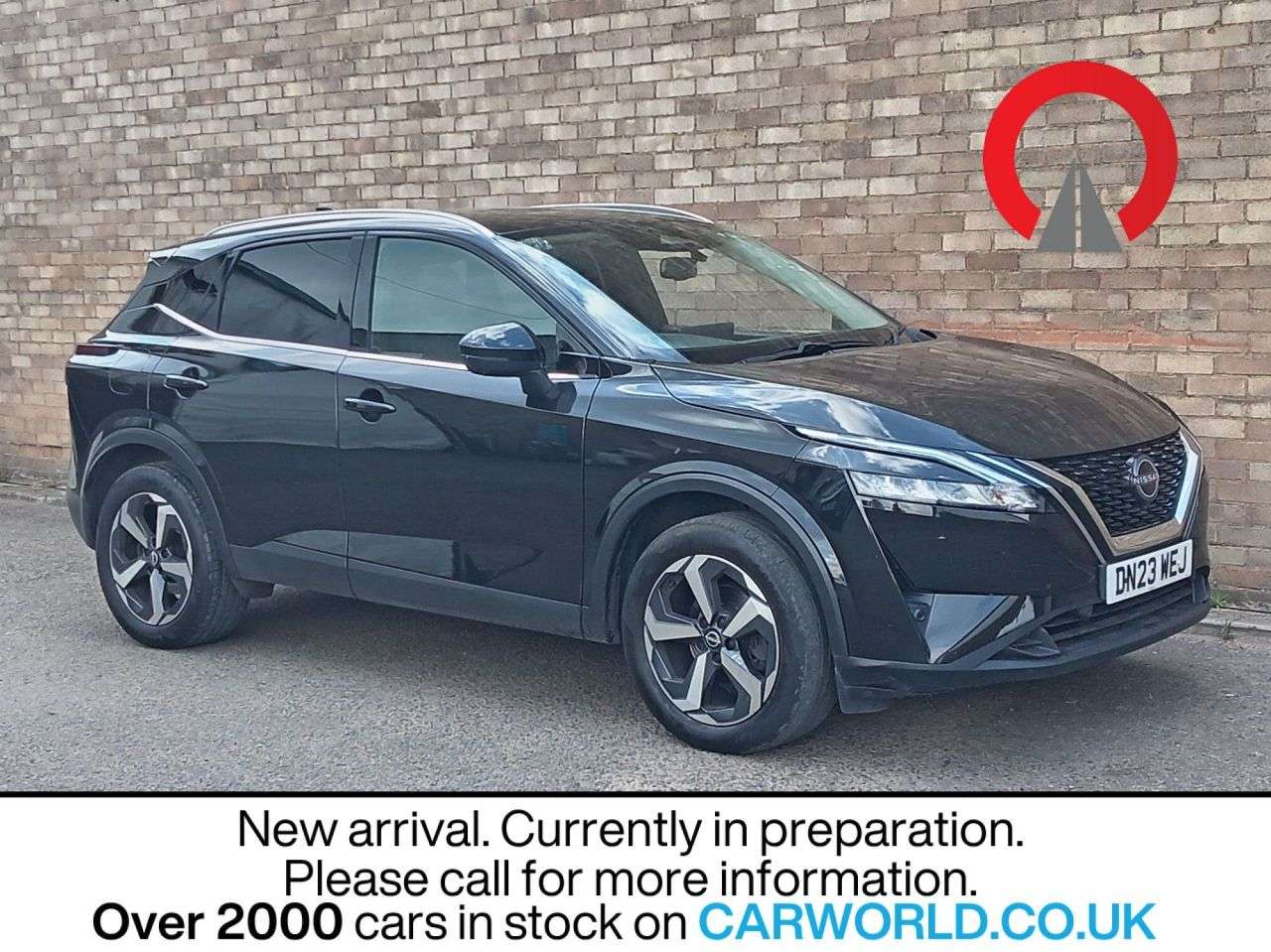 A 2023 NISSAN QASHQAI 1.3 DIG-T MHEV N-Connecta SUV 5dr Petrol Hybrid Manual Euro 6 (s/s) (140 ps A 2023 NISSAN QASHQAI 1.3 DIG-T MHEV N-Connecta SUV 5dr Petrol Hybrid Manual Euro 6 (s/s) (140 ps