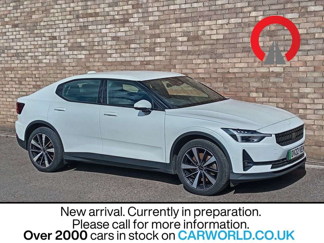 A 2022 POLESTAR POLESTAR 2 Single Motor 69kWh Standard Range Fastback 5dr Electric Auto FWD (231 ps) A 2022 POLESTAR POLESTAR 2 Single Motor 69kWh Standard Range Fastback 5dr Electric Auto FWD (231 ps)