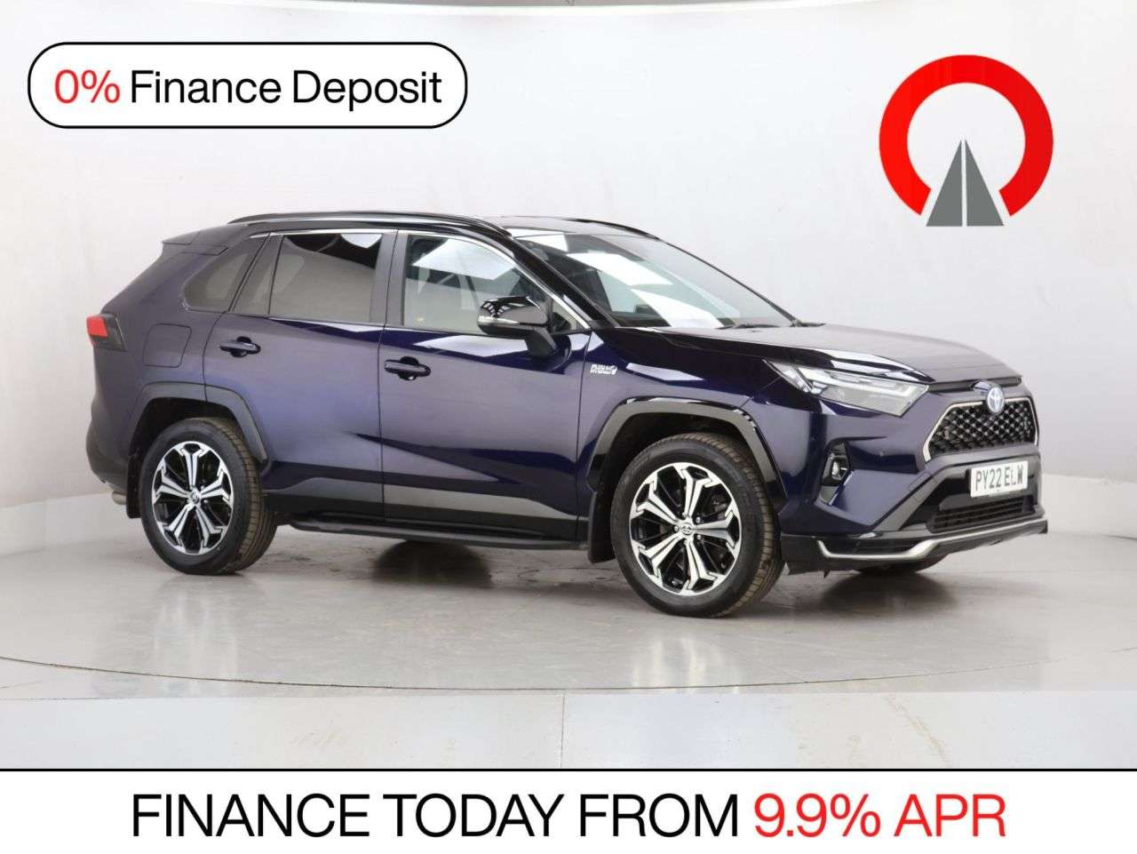 A 2022 TOYOTA RAV4 2.5 VVT 18.1kWh Dynamic SUV 5dr Petrol Plug-in Hybrid CVT 4WD Euro 6 (s/s) A 2022 TOYOTA RAV4 2.5 VVT 18.1kWh Dynamic SUV 5dr Petrol Plug-in Hybrid CVT 4WD Euro 6 (s/s)