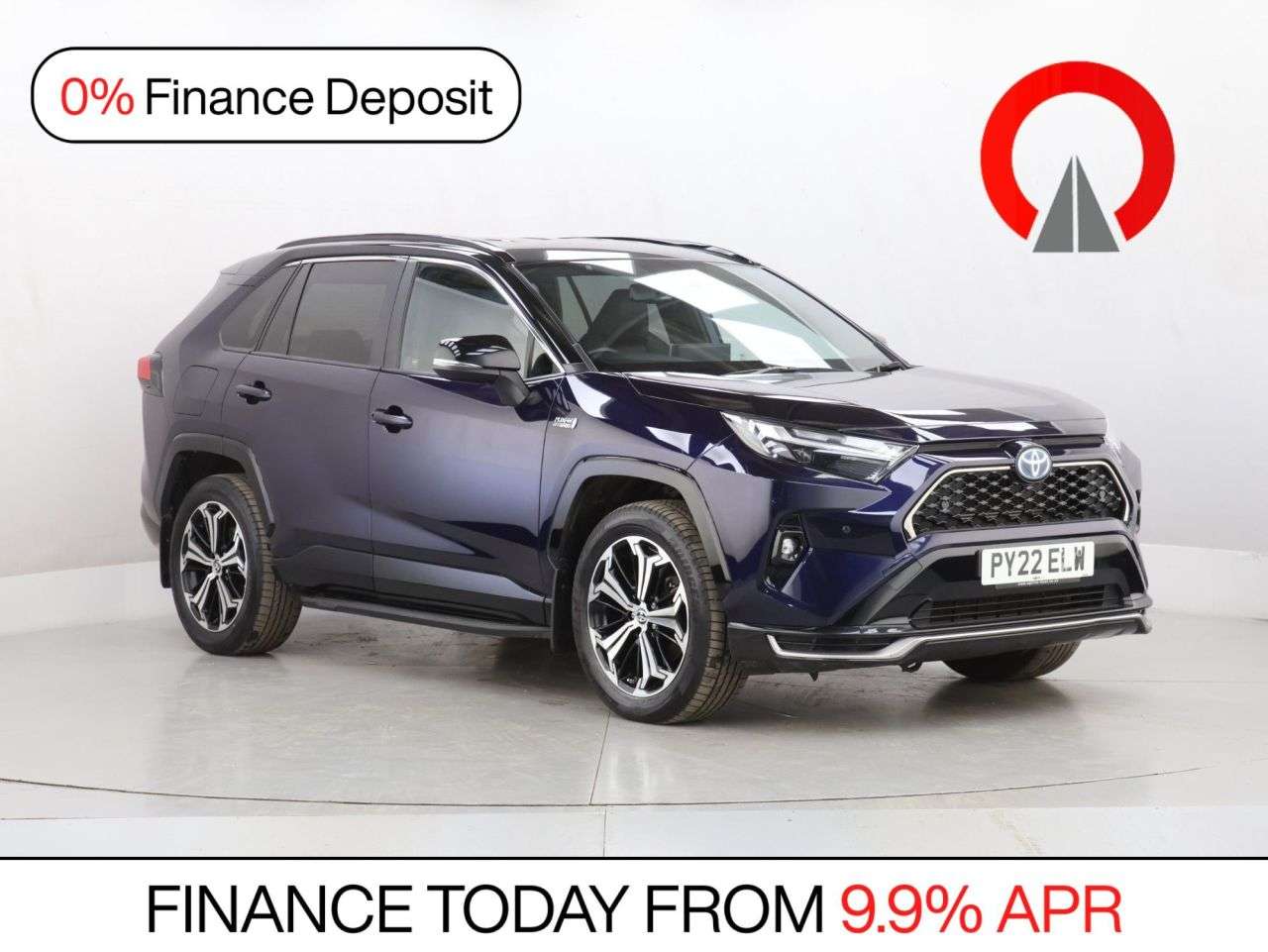 A 2022 TOYOTA RAV4 2.5 VVT 18.1kWh Dynamic SUV 5dr Petrol Plug-in Hybrid CVT 4WD Euro 6 (s/s) A 2022 TOYOTA RAV4 2.5 VVT 18.1kWh Dynamic SUV 5dr Petrol Plug-in Hybrid CVT 4WD Euro 6 (s/s)