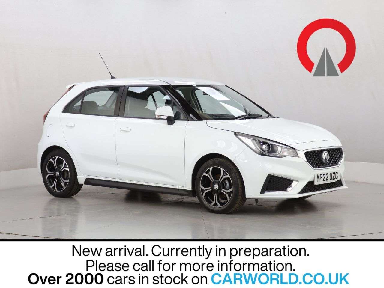 A 2022 MG MG 3 1.5 VTi-TECH Exclusive Nav Hatchback 5dr Petrol Manual Euro 6 (s/s) (106 ps A 2022 MG MG 3 1.5 VTi-TECH Exclusive Nav Hatchback 5dr Petrol Manual Euro 6 (s/s) (106 ps