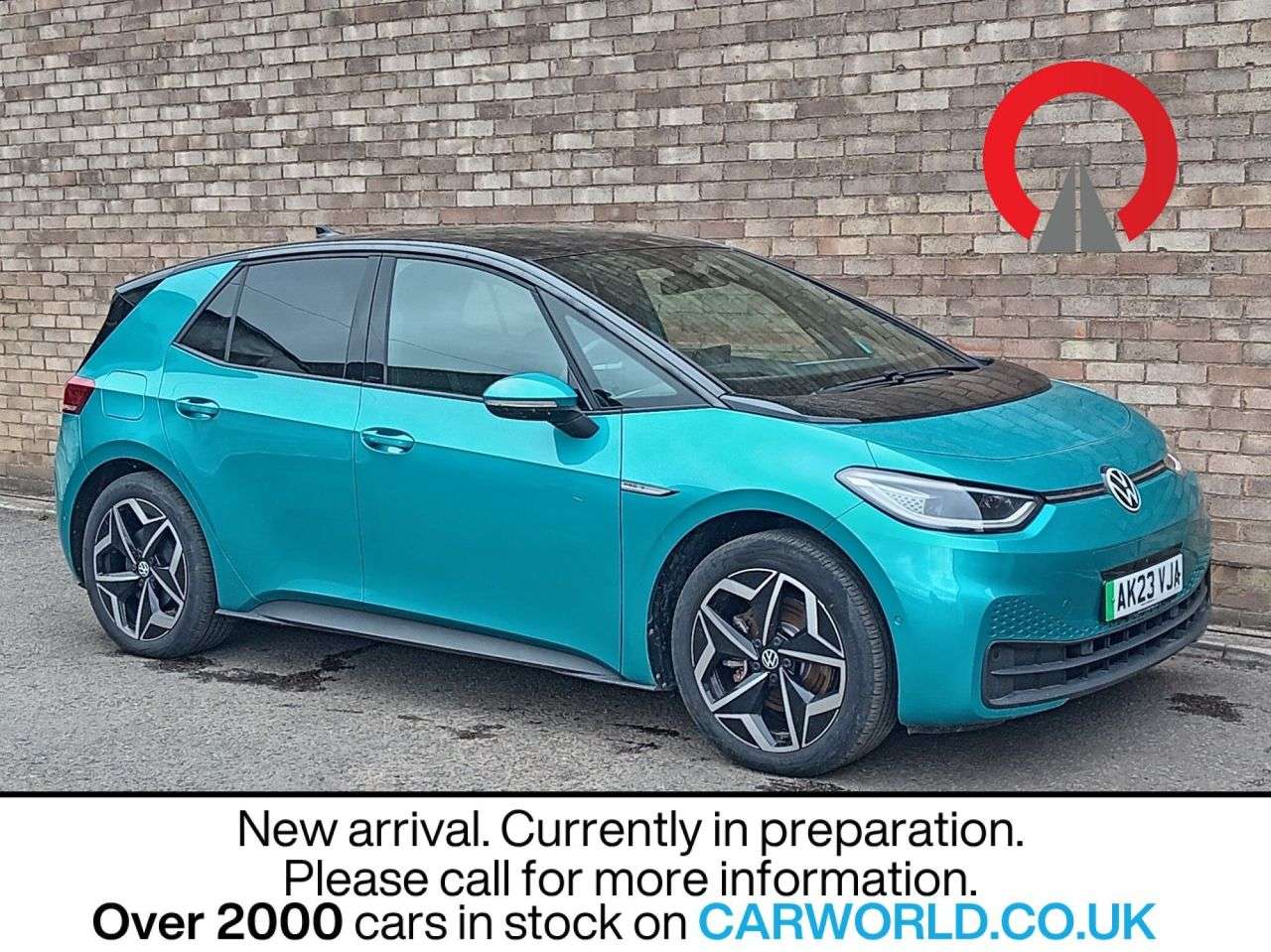 A 2023 VOLKSWAGEN ID3 Pro S 77kWh Tour Hatchback 5dr Electric Auto (4 Seat) (204 ps) A 2023 VOLKSWAGEN ID3 Pro S 77kWh Tour Hatchback 5dr Electric Auto (4 Seat) (204 ps)