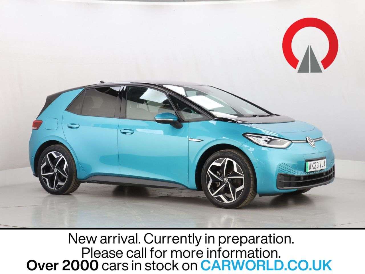 A 2023 VOLKSWAGEN ID3 Pro S 77kWh Tour Hatchback 5dr Electric Auto (4 Seat) (204 ps) A 2023 VOLKSWAGEN ID3 Pro S 77kWh Tour Hatchback 5dr Electric Auto (4 Seat) (204 ps)