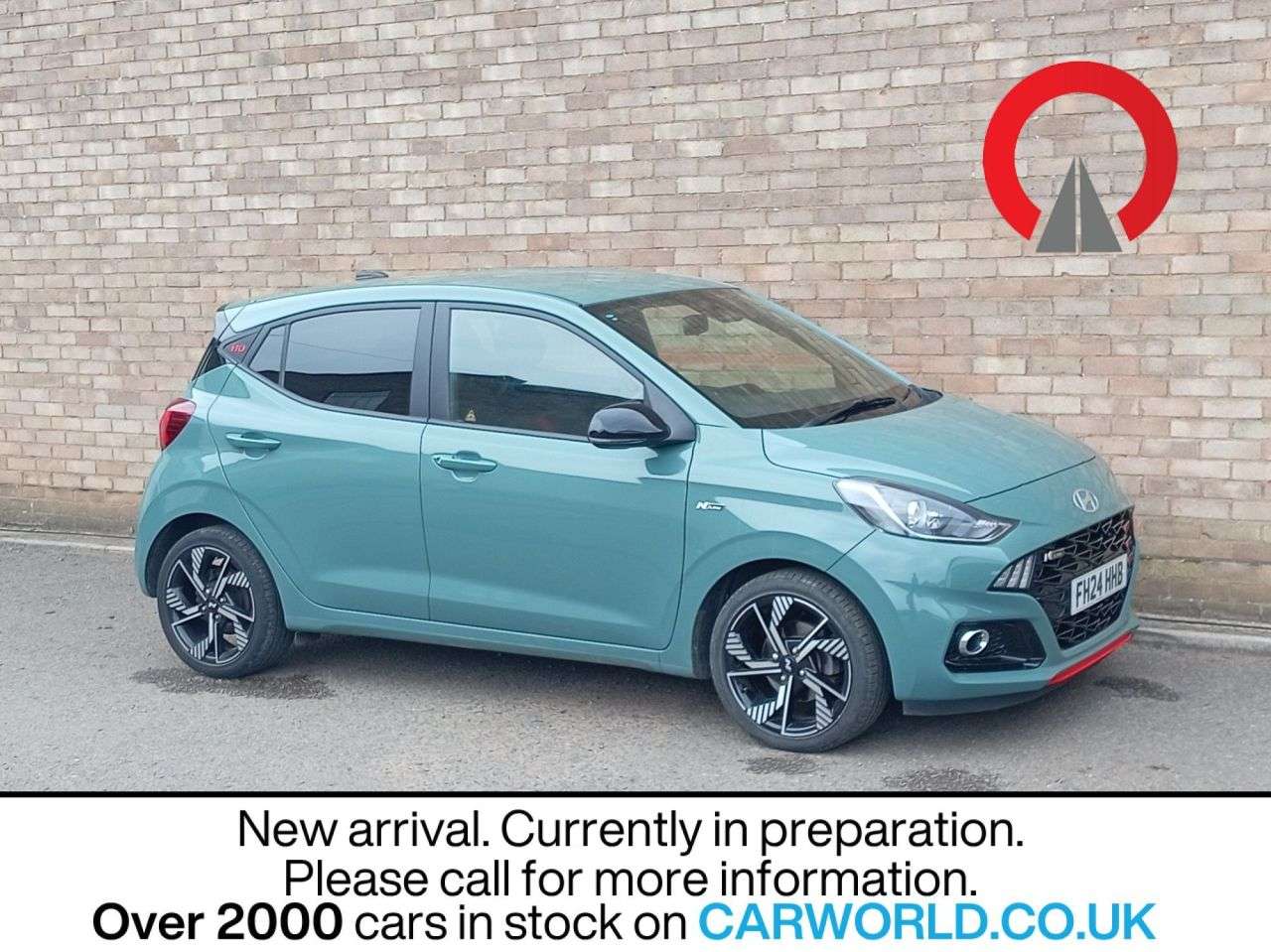 A 2024 HYUNDAI I10 1.0 T-GDi N Line Hatchback 5dr Petrol Manual Euro 6 (s/s) (90 ps) A 2024 HYUNDAI I10 1.0 T-GDi N Line Hatchback 5dr Petrol Manual Euro 6 (s/s) (90 ps)